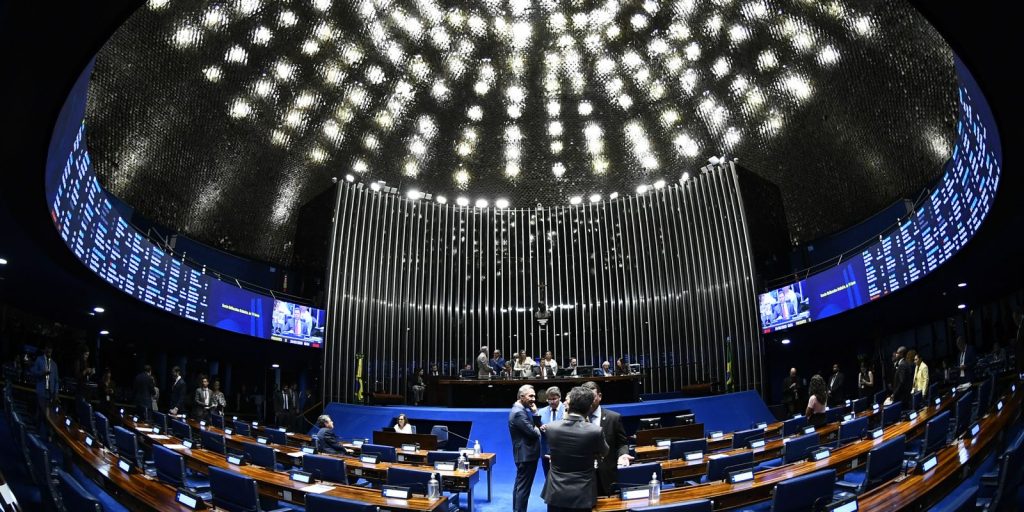 Plenário da Comissão de Constituição e Justiça do Senado