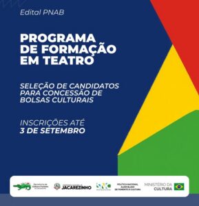 Jacarezinho abre inscrições para bolsas de teatro