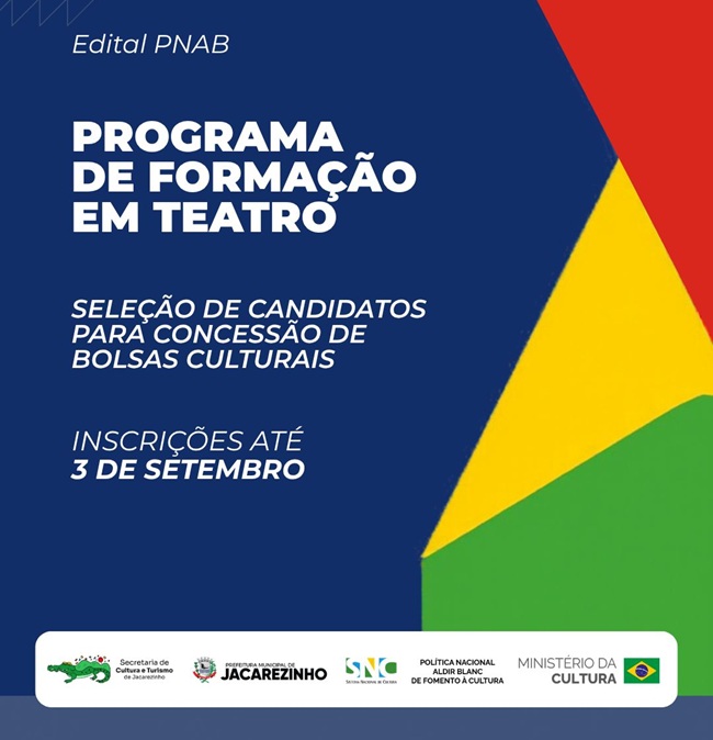 Jacarezinho abre inscrições para bolsas de teatro