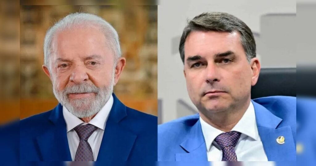 Dois homens de terno em poses formais, um com barba branca e outro com cabelo escuro, em imagens separadas