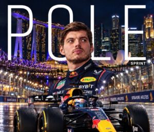 Verstappen garante pole da sprint em Singapura